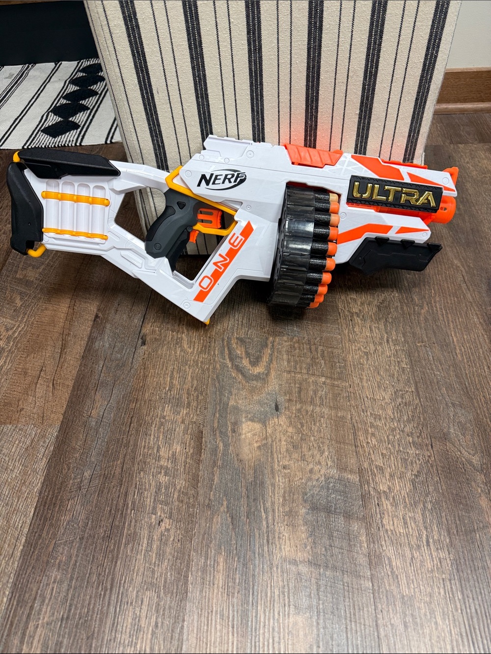 Nerf Ultra One Blaster in White, Orange & Black